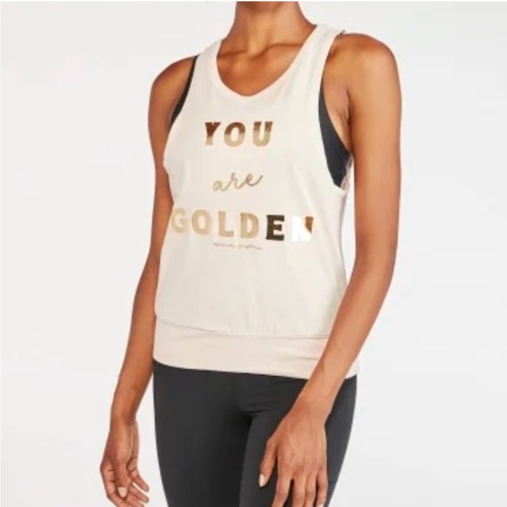 Spiritual Gangster You Are Golden Tank Top—M